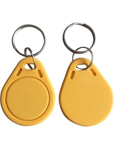  10 stuks Mifare classic 1K Key fobs yellow- RFID Tags - RFID