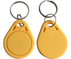 10 stuks Mifare classic 1K Key fobs yellow- RFID Tags - RFID