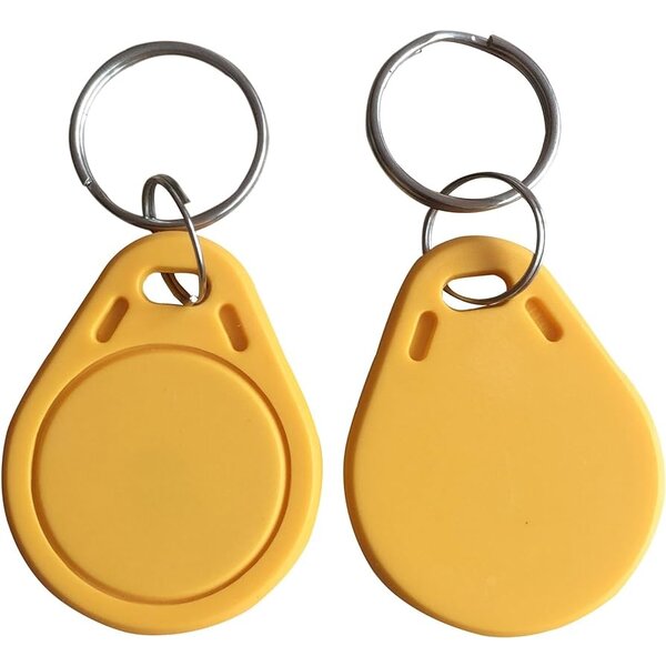 10 stuks Mifare classic 1K Key fobs yellow- RFID Tags - RFID