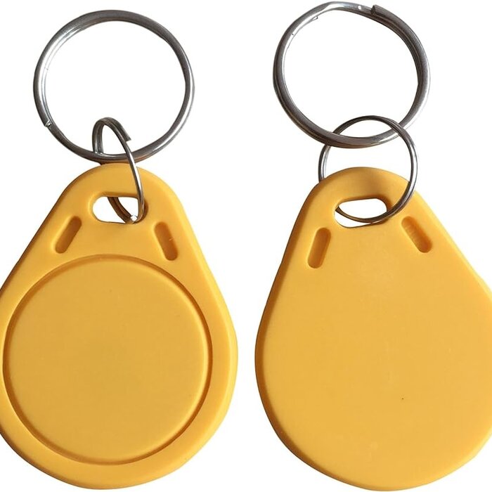10 stuks Mifare classic 1K Key fobs yellow- RFID Tags - RFID