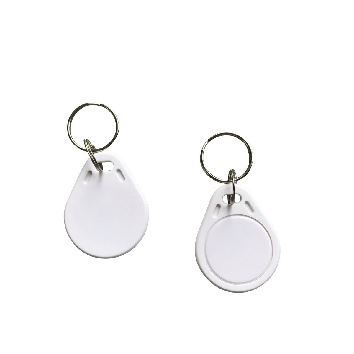 10 llaveros Mifare Classic 1K blancos - Etiquetas RFID - RFID