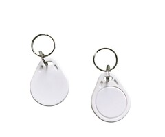 10 llaveros Mifare Classic 1K blancos - Etiquetas RFID - RFID