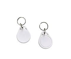 10 llaveros Mifare Classic 1K blancos - Etiquetas RFID - RFID