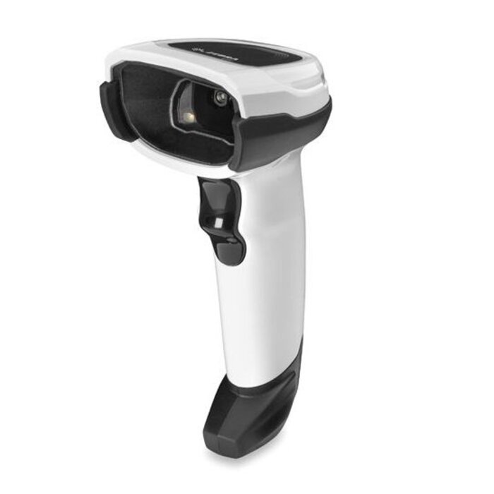 Zebra DS8108-SR6U2100SGW Zebra DS8108, 2D, SR, multi-IF, en kit (USB), blanc