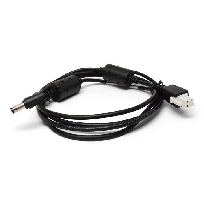 Zebra Cable de CC Zebra, 1 pin, 4 pines, conector (fuente de alimentación: 4 pines / estación