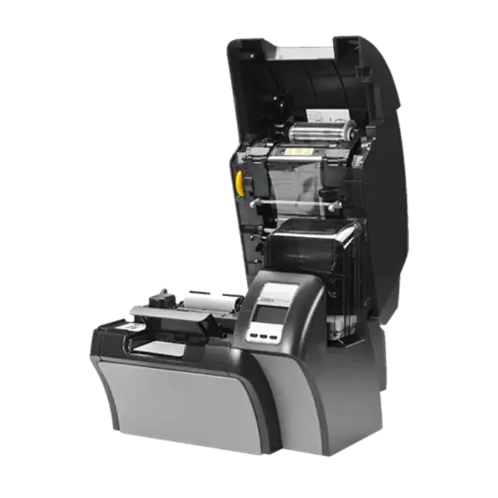 Zebra Zebra ZXP Series 9, deux faces, 12 pts/mm (300 dpi), USB, Ethernet, encodeur magnétique, puce, RFID, 14000 g, imprimante de cartes