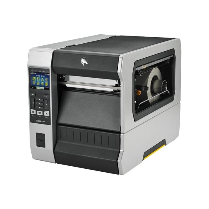 Zebra Zebra ZT620, 12 Punkte/mm (300dpi), Disp. (Farbe), RTC, ZPL, ZPLII, USB, RS232, BT, Ethernet, WLAN, 1GB RAM / 2GB Flash
