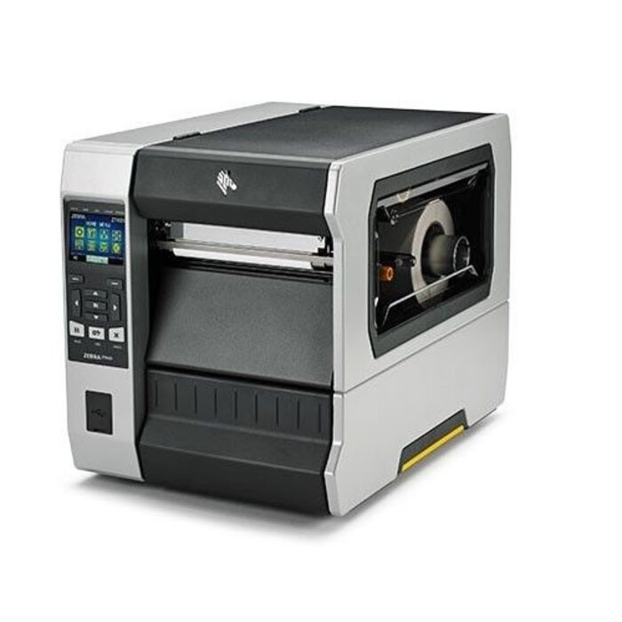 Zebra Zebra ZT620, 12 punti /mm (300dpi), Cutter, Disp. (colour), RTC, ZPL, ZPLII, USB, RS232, BT, Ethernet, 1GB RAM / 2 GB Flash