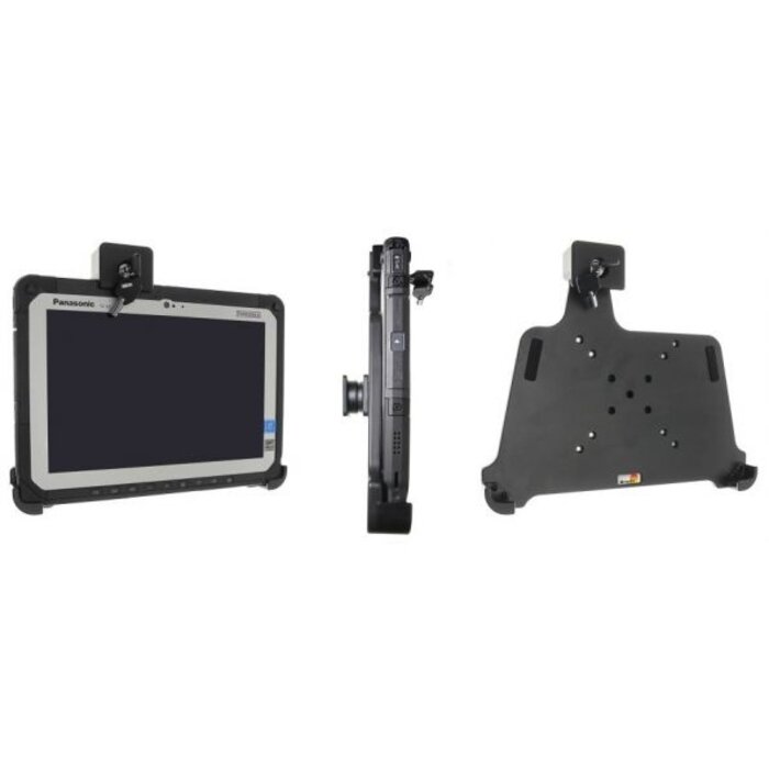 BRODIT Brodit holder, TS, with lock, VESA, FZ-A2, tilt swivel