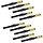 Zebra velcro straps, 10 pcs. | KT-STRPT-RS507-10R