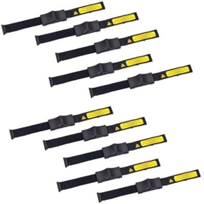 Zebra Correas de velcro Zebra, 10 unidades | KT-STRPT-RS507-10R