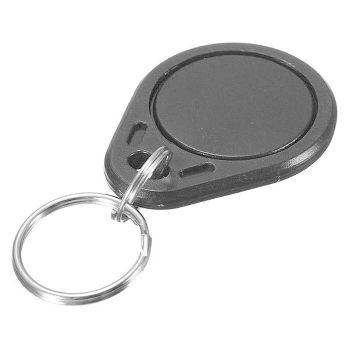 10 llaveros Mifare Classic 1K negros - Etiquetas RFID - RFID
