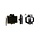 Brodit holder, TS, with lock, Z710 | 535480 - Holder, tilt swivel, with lock (incl.: two