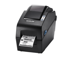BIXOLON BIXOLON SLP-DX220, 8 points/mm (203 dpi), USB, hôte USB, RS232, gris foncé | SLP-DX220G