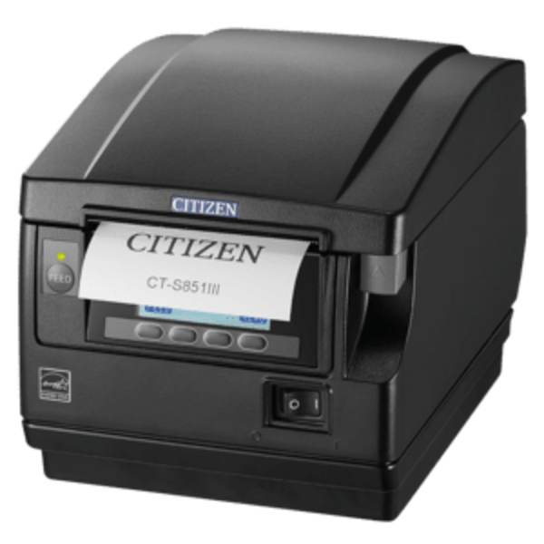 CITIZEN Citizen CT-S851III, 8 dots/mm (203 dpi), USB, zwart | CTS851IIIS3NEBPXX