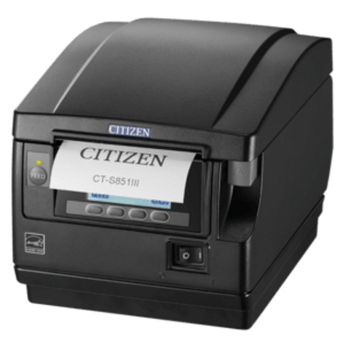 CITIZEN Citizen CT-S851III, 8 dots/mm (203 dpi), USB, black | CTS851IIIS3NEBPXX