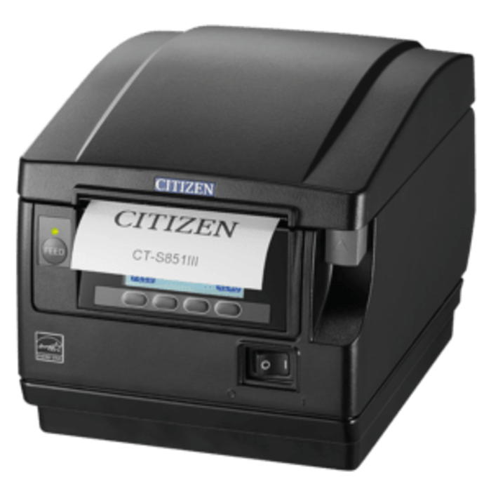 CITIZEN Citizen CT-S851III, 8 punti/mm (203 dpi), USB, nero | CTS851IIIS3NEBPXX