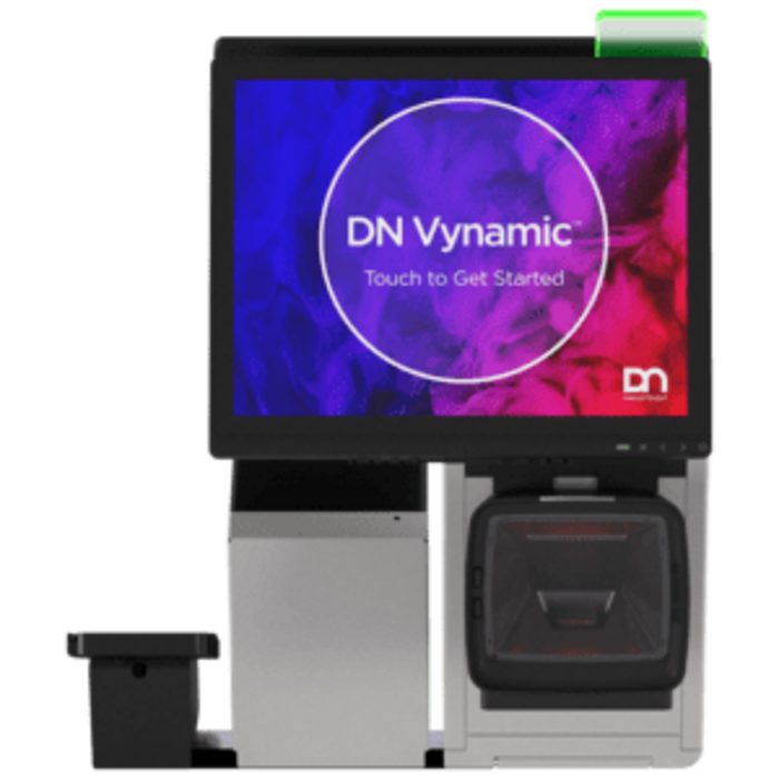 DIEBOLD NIXDORF Diebold EASY ONE Single 15,5', 39.6 cm (15,6''), Projected Capacitive, Scanner (2D), USB, BT, Wi-Fi, SSD, black | ACE1_JT70