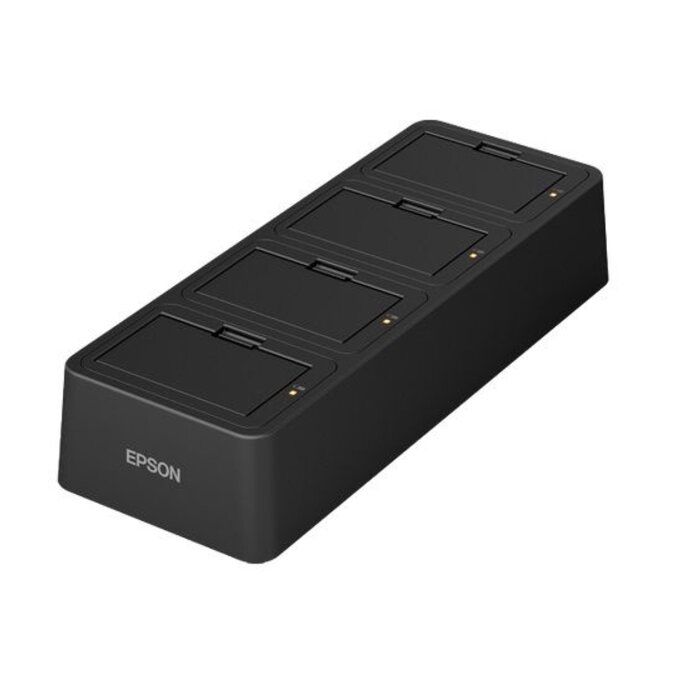 EPSON Cargador de batería Epson de 4 ranuras | C32C882391