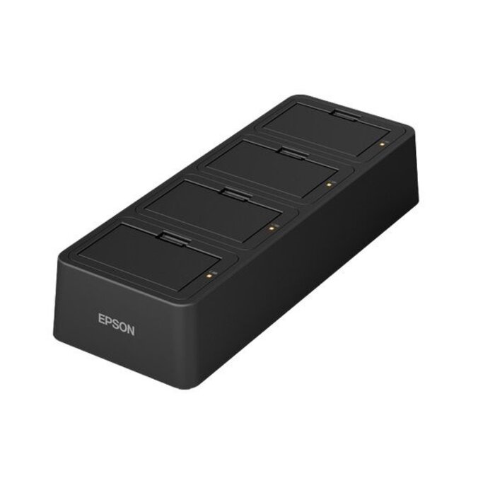 EPSON Cargador de batería Epson de 4 ranuras | C32C882391