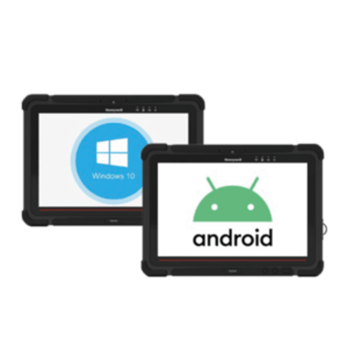 Honeywell Honeywell RT10A, connettore di alimentazione sul retro rimosso, 2D, SR, 25,7cm (10,1''), USB, BT, Wi-Fi, NFC, Android, GMS | RT10A-L0N-27C12S2E