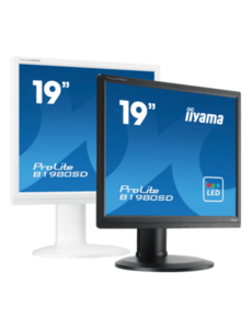 IIYAMA iiyama ProLite B19, 48.3 cm (19''), kabel, zwart | B1980D-B5