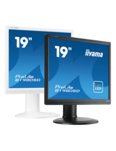 IIYAMA iiyama ProLite B19, 48.3 cm (19''), kabel, wit | B1980D-W5