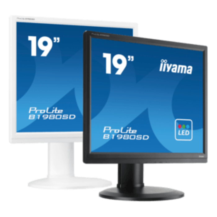 IIYAMA iiyama ProLite B19, 48.3 cm (19''), kit, white | B1980D-W5