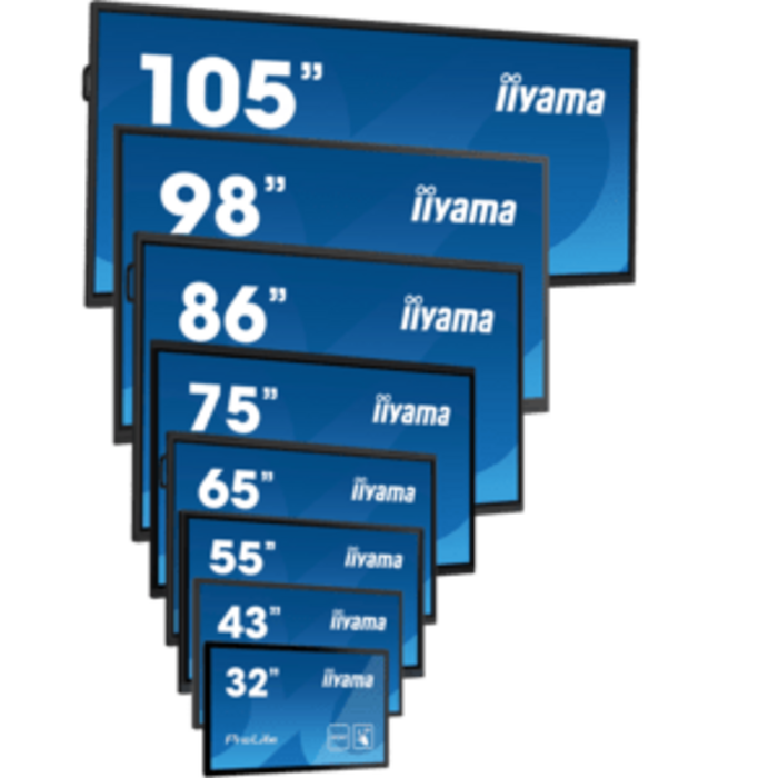 IIYAMA iiyama ProLite TW2223AS-B1, 54.6cm (21.5''), Projected Capacitive, 10 TP, Full HD, USB, BT, Ethernet, WLAN, Android, zwart | TW2223AS-B1