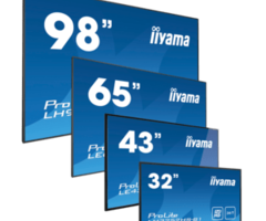 IIYAMA LFDs iiyama ProLite, Full HD, USB, RS232, Ethernet, cable (RS232), negro | LE4341S-B2