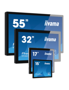 IIYAMA iiyama ProLite open-frame LCDs, 54.6cm (21.5''), Projected Capacitive, 10 TP, Full HD, USB, kit (USB), black | TF2238MSC-B1