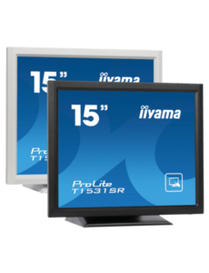 IIYAMA iiyama ProLite T15XX, 38.1 cm (15''), Projected Capacitive, kit (USB), black | T1532MSC-B1S