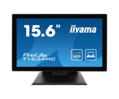 IIYAMA iiyama ProLite T16XX, 39,6 cm (15,6''), Capacitivo proiettato, 10 TP, Full HD, USB, kit (USB), nero | T1633MSC-B1