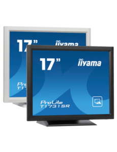 IIYAMA iiyama ProLite T1721MSC-B2, 43.2 cm (17''), Projected Capacitive, 10 TP, USB, kabel (USB), zwart | T1721MSC-B2