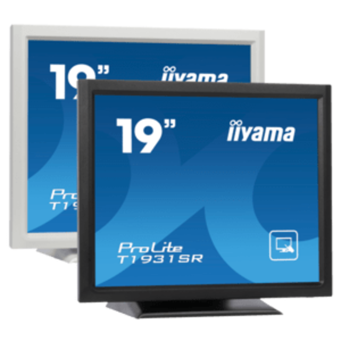 IIYAMA iiyama ProLite T19XX, 48,3 cm (19''), nero, Con touchscreen resistivo