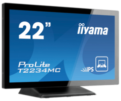 IIYAMA iiyama ProLite T22XX, 54,6 cm (21,5''), pantalla capacitiva proyectada, Full HD, cable (USB), negro | T2234MSC-B1S