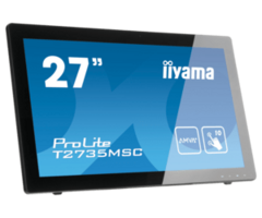 IIYAMA iiyama ProLite T27XX, 68,6 cm (27''), pantalla capacitiva proyectada, Full HD, USB, cable (USB), negro | T2755MSC-B1