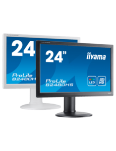 IIYAMA iiyama ProLite XUB24/XB24/B24, 63,4cm (25'), USB, kabel (USB), zwart | XUB2595WSU-B5