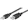 Cavo di collegamento, USB 2.0, Cavo di collegamento USB 2.0 nero di alta qualità