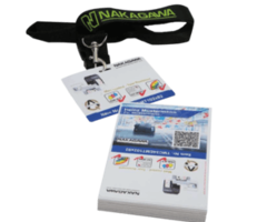 Nakagawa visitor badges, 96x134 | C34 TIJ 18 96x134