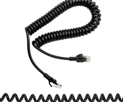 Newland Cable de conexión Newland, RJ45, en espiral | CBL128R