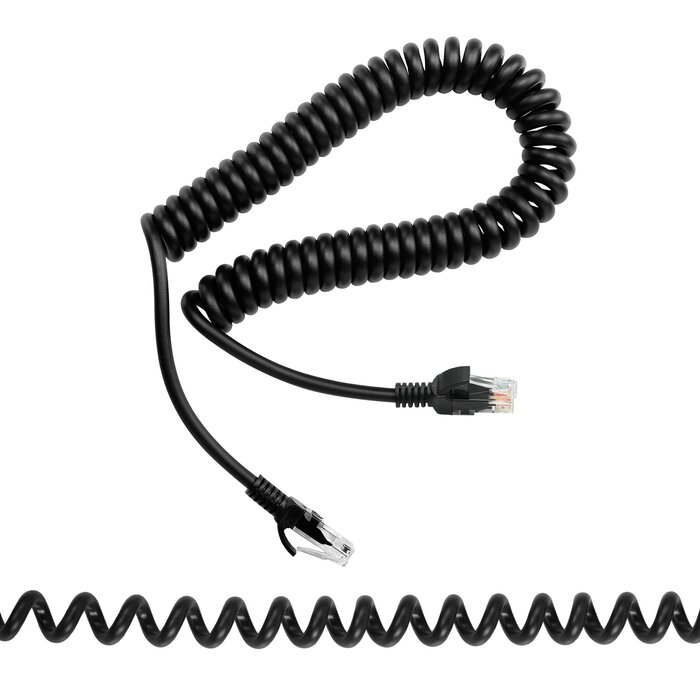 Newland Cable de conexión Newland, RJ45, en espiral | CBL128R