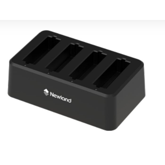Newland Newland battery charging station, 4 slots, Charging station for Newland batteries with 4 slots, including EU and UK power supply