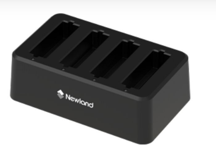 Newland Newland battery charging station, 4 slots, Charging station for Newland batteries with 4 slots, including EU and UK power supply