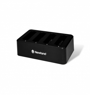 Newland Newland battery charging station, 4 slots, IN) en geschikt voor de MT95 Newland Kambur Series, inclusief stroomvoorziening (EU