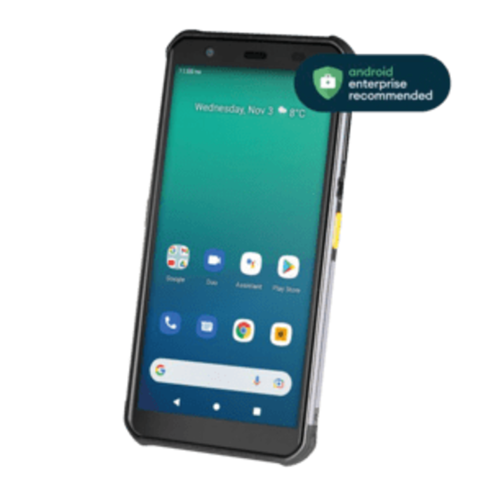 Newland Newland M10 Pilot Pro, 2D, 14,5cm (5,7''), GPS, USB-C, BT, WLAN, 4G, NFC, Android, kabel, GMS, wit | CL-M1055-W4