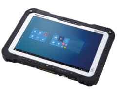 PANASONIC Panasonic TOUGHBOOK G2, 25,7 cm (10,1''), GPS, Digitalisierer, USB, USB-C, BT, Ethernet, WLAN, 4G, SSD, Win. 10 Pro, ext. Schläger. | FZ-G2AZ01GME