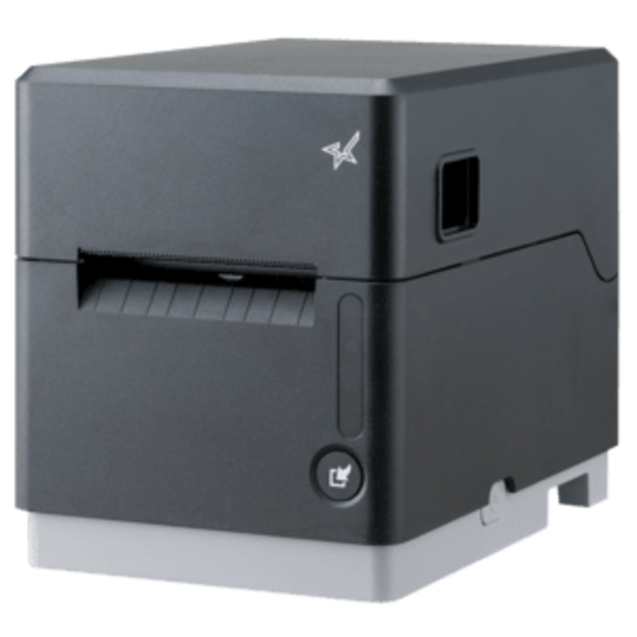 STAR MICRONICS EUROPE Star mC-Label3, CloudPRNT, labels, Receipt roll, 8 dots/mm (203 dpi), cutter, linerless, USB, USB-C, Ethernet, grey | 39658190