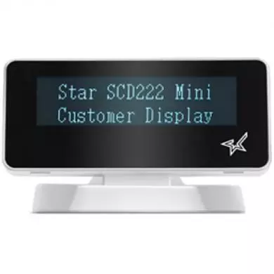 STAR MICRONICS EUROPE Star-Kundendisplay, VFD, 370 g, Kundenfreundliches VFD-Kundendisplay in elegantem