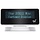 Présentoir client étoile, VFD, 360 g, Écran client avec technologie VFD en blanc
